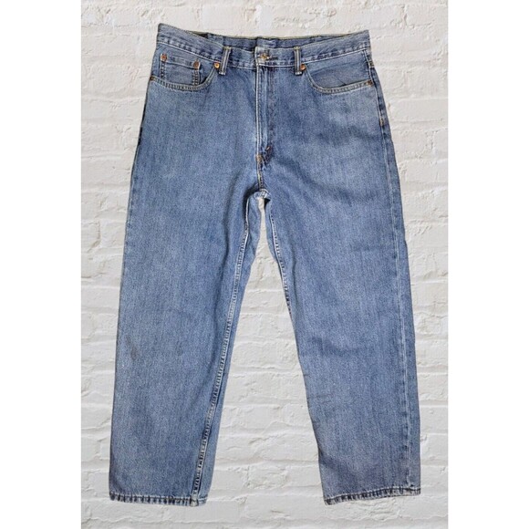 Levis 550 Relaxed Straight Leg Jeans Mens 36x29 Loose Baggy Western Rodeo - Picture 2 of 10